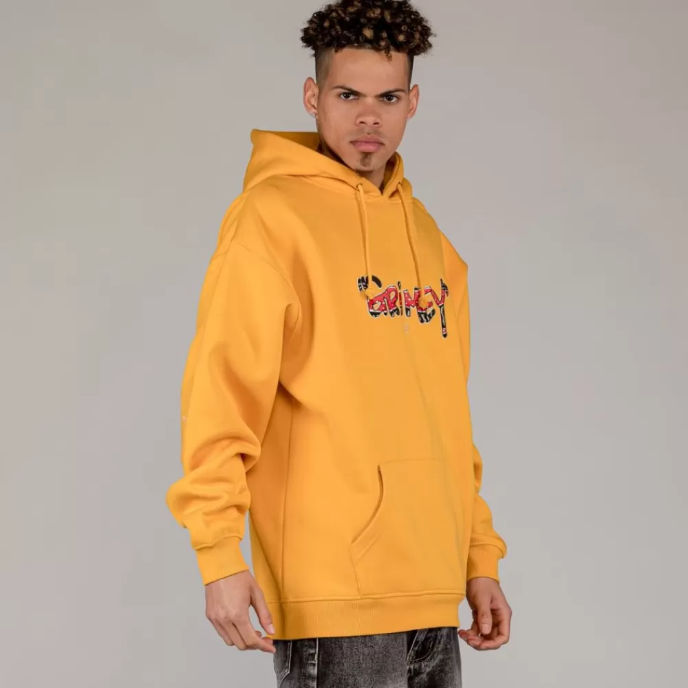 Grimey Sudadera Capucha The Toughest - Orange | Spring 23 Clearance