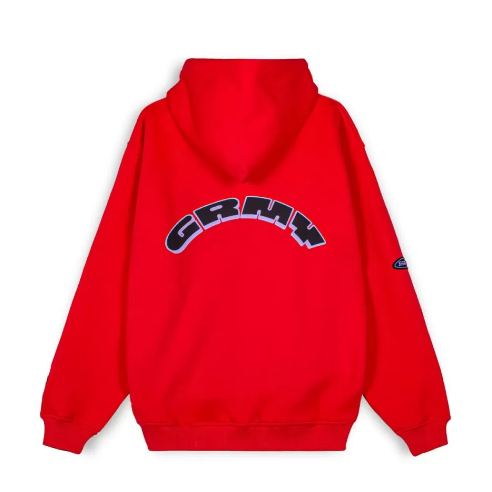 Grimey Sudadera Capucha Ufollow Red | Spring 23 Shop