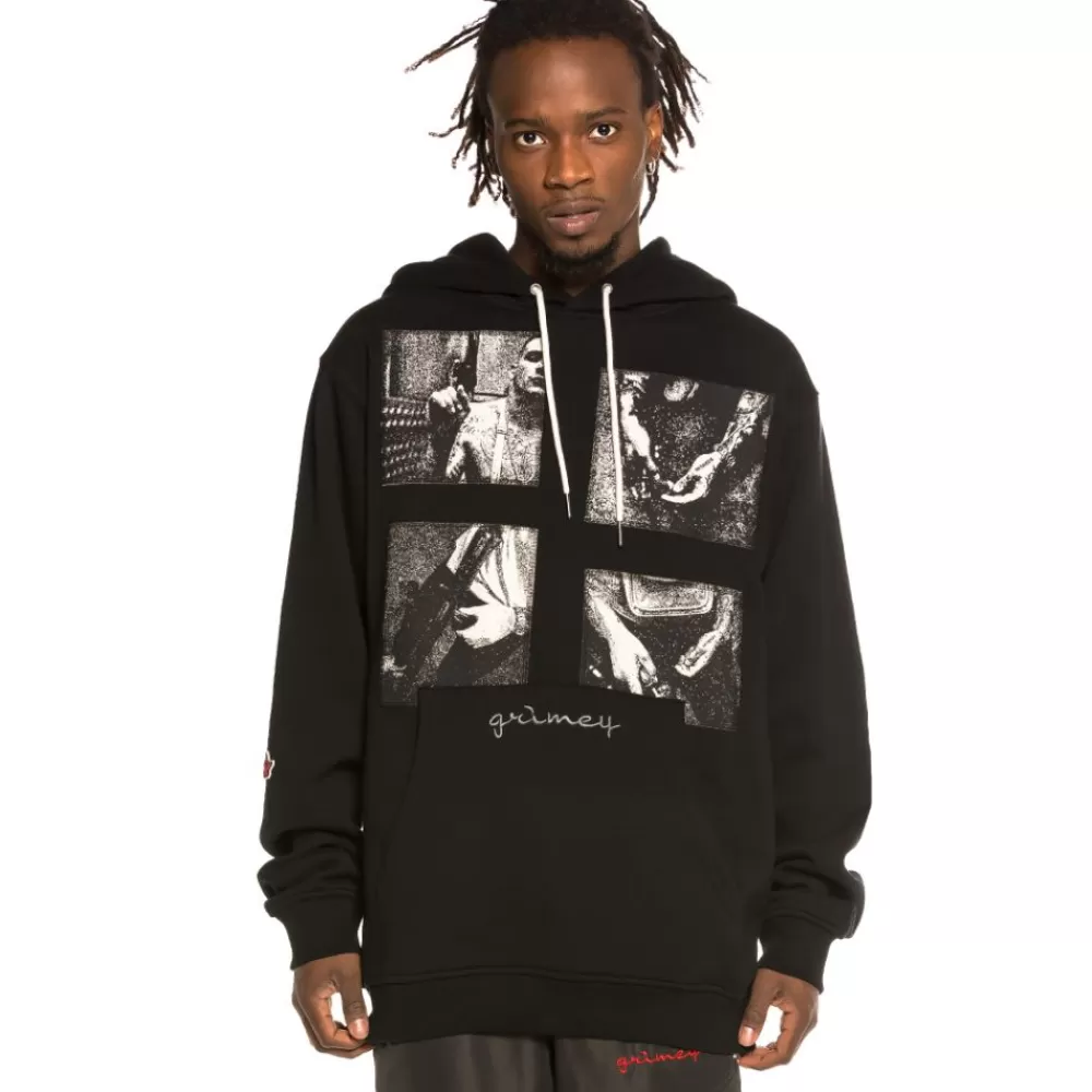 Grimey Sudadera Con Capucha " X Gzuz" - Black | Spring 21 Flash Sale