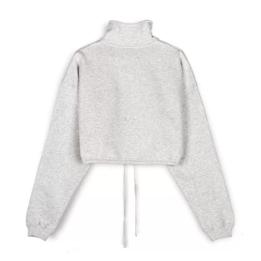 Grimey Sudadera Corta "Lust Mantra" - Sport Grey | Fall 22 Fashion