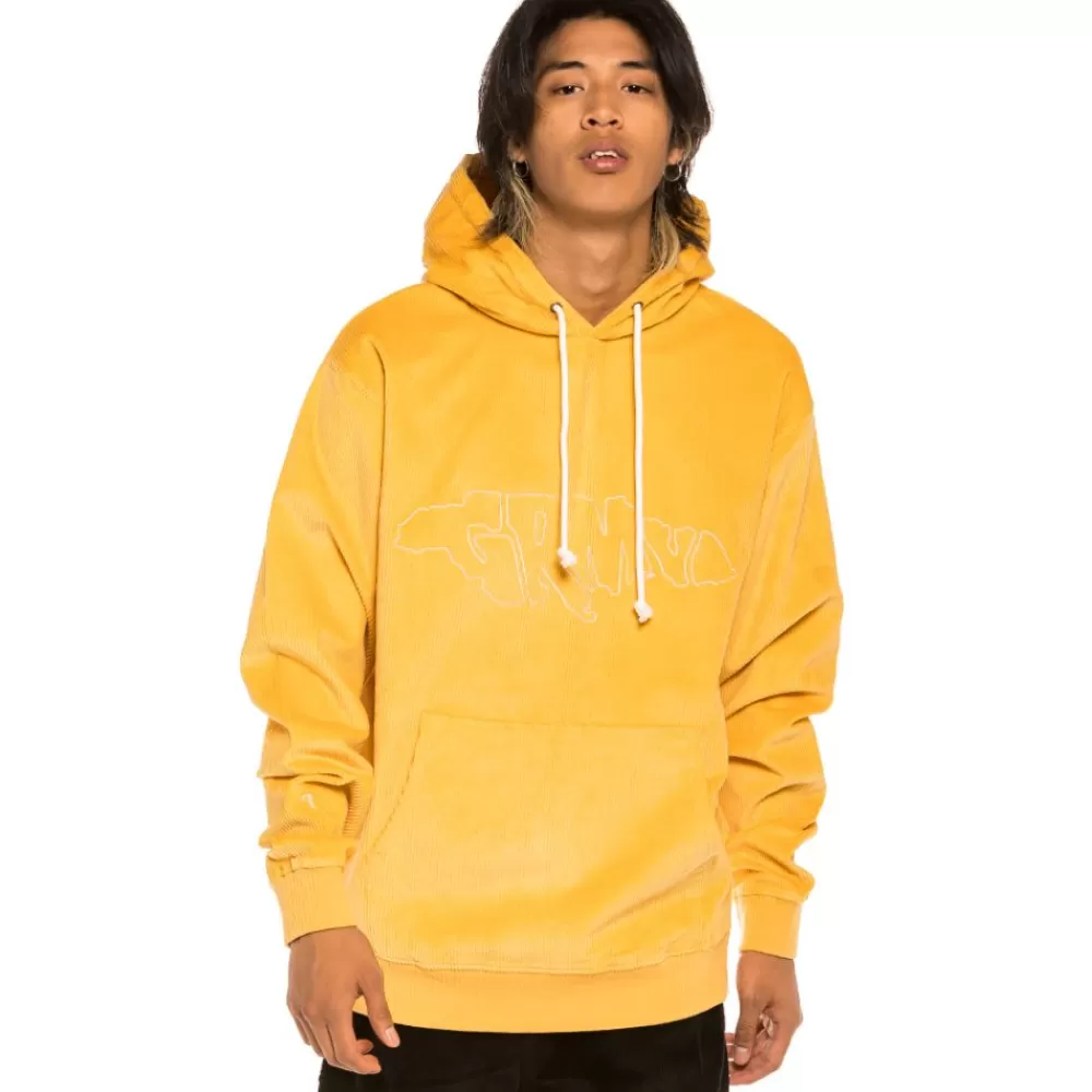 Grimey Sudadera "Aged Rum" Corduroy - Mustard | Winter 21 New