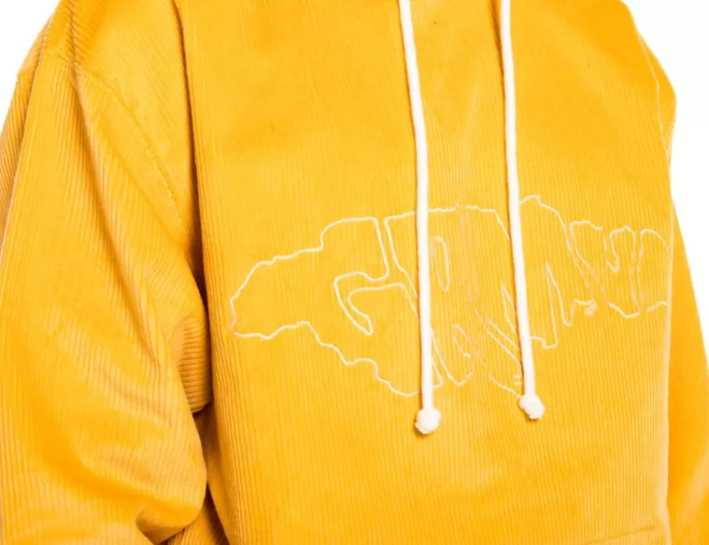 Grimey Sudadera "Aged Rum" Corduroy - Mustard | Winter 21 New