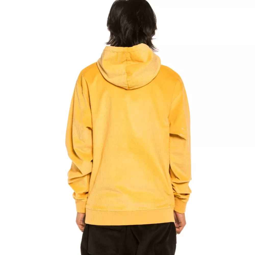 Grimey Sudadera "Aged Rum" Corduroy - Mustard | Winter 21 New