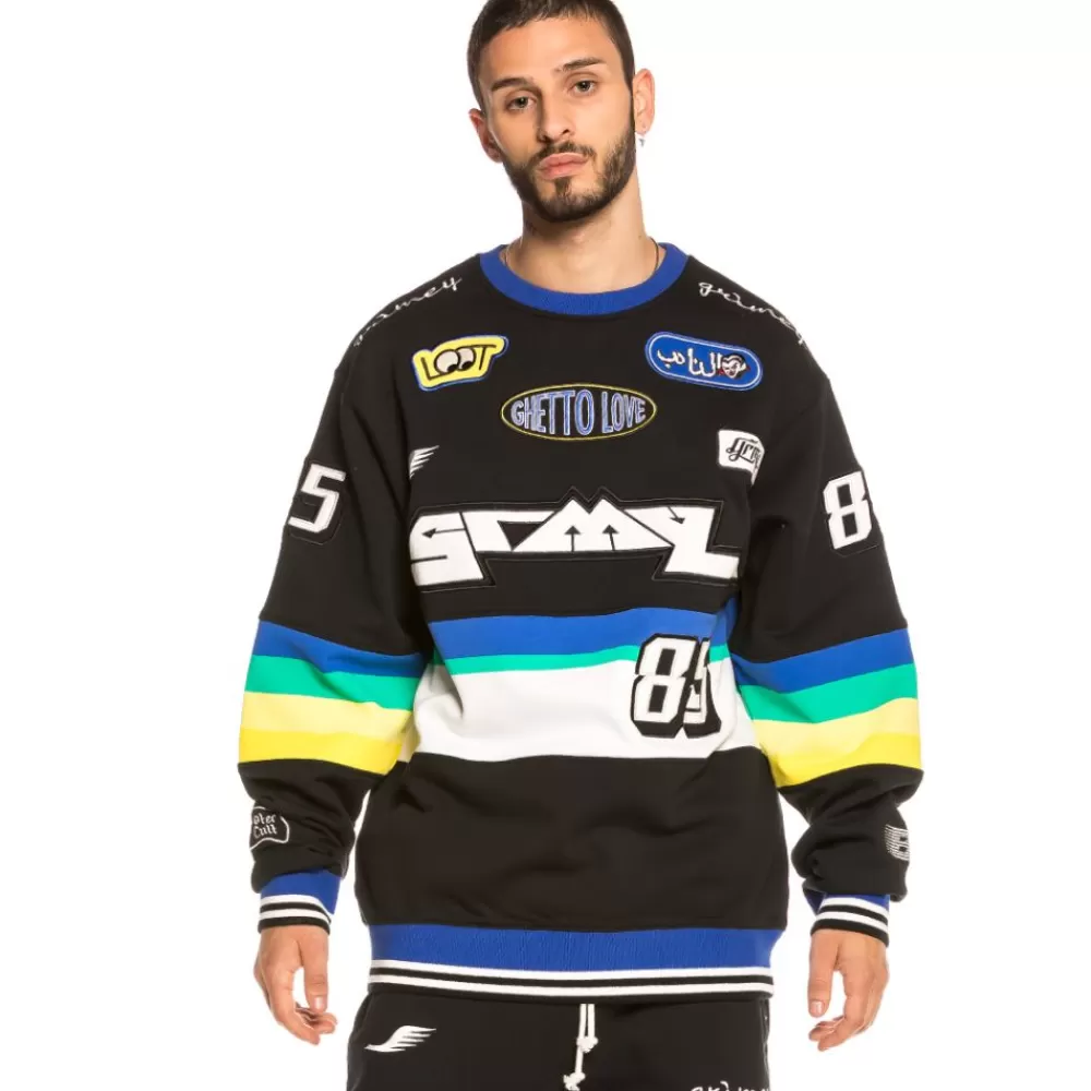 Grimey Sudadera Arch Rival Crewneck Fw20 Black Best