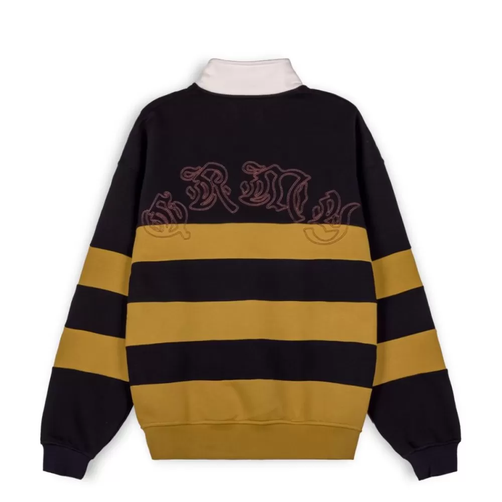 Grimey Sudadera Fire Route High Neck - Black | Spring 23 Online