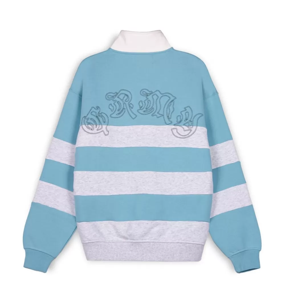 Grimey Sudadera Fire Route High Neck - Blue | Spring 23 Online