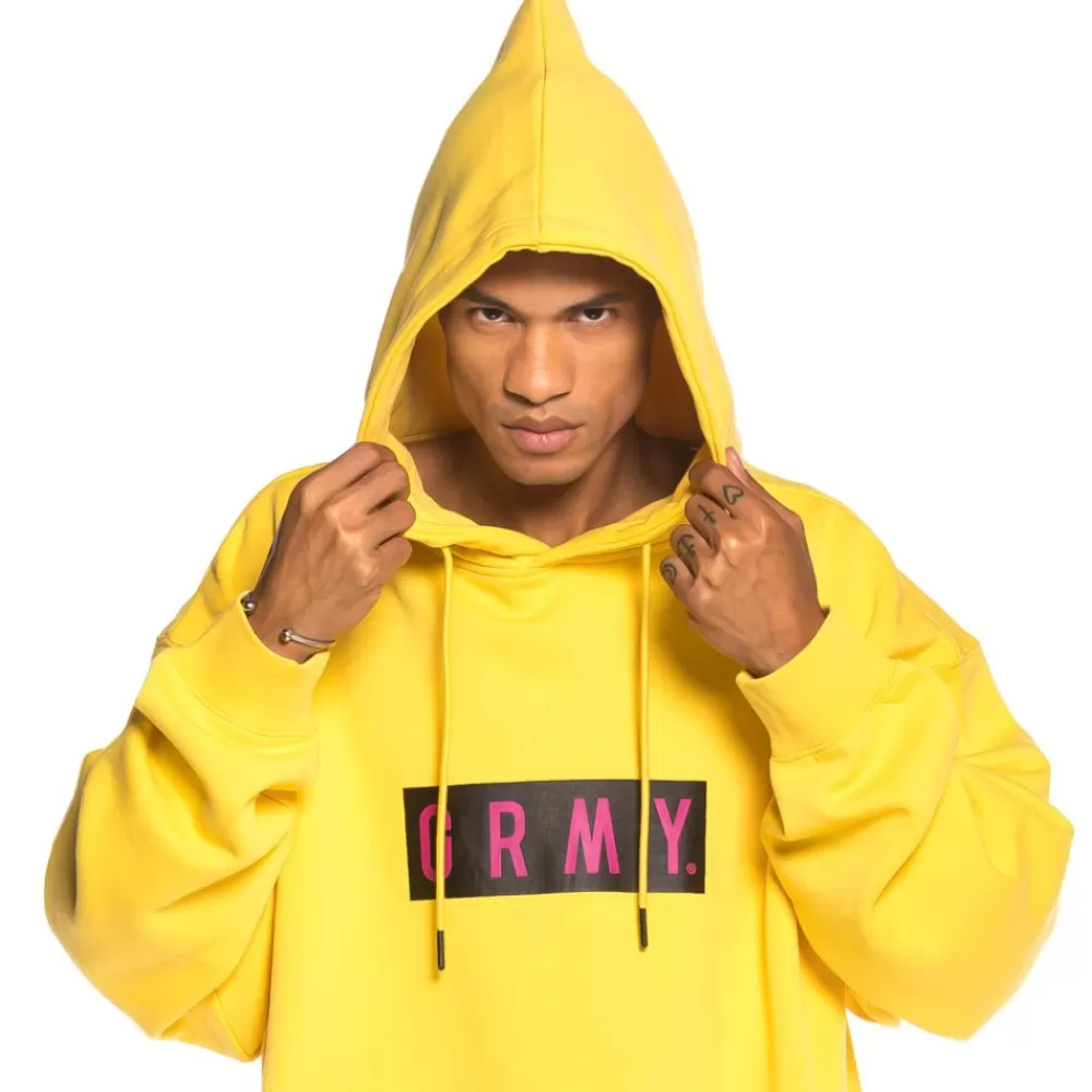 Grimey Sudadera Flying Saucer Hoodie Fw19 Yellow Shop