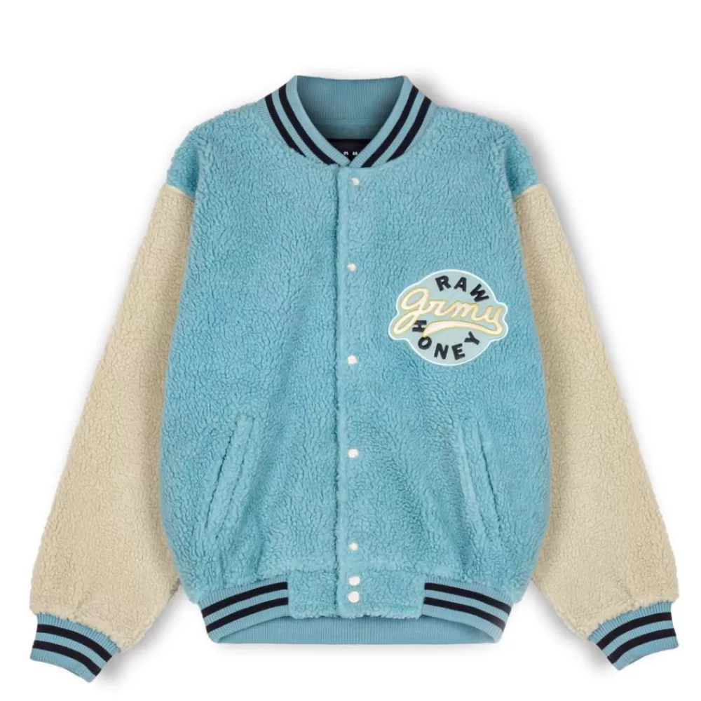 Grimey Sudadera "Hive" Sherpa Button Sweatshirt - Bicolor | Fall 22 Fashion