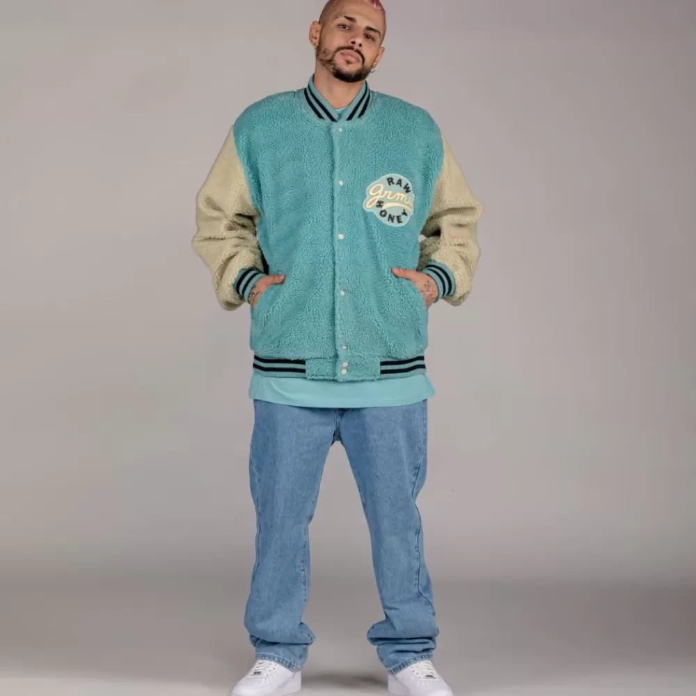 Grimey Sudadera "Hive" Sherpa Button Sweatshirt - Bicolor | Fall 22 Fashion