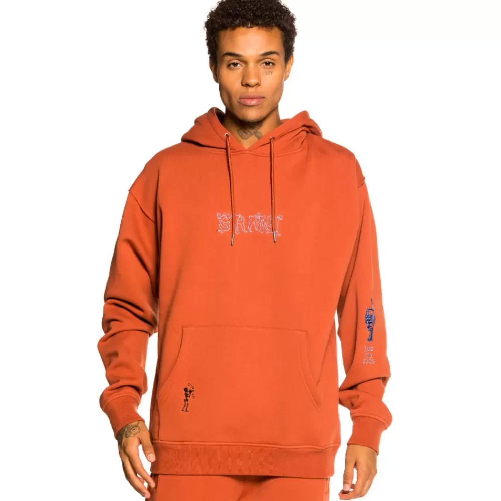 Grimey Sudadera "Jazz Thing" Hoodie - Ochre | Fall 21 Clearance