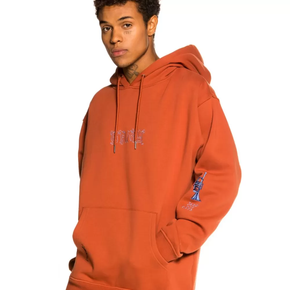 Grimey Sudadera "Jazz Thing" Hoodie - Ochre | Fall 21 Clearance