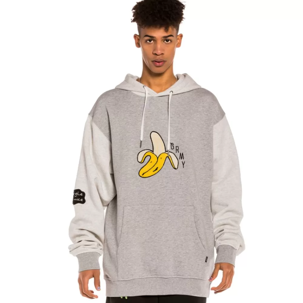 Grimey Sudadera "Jungle Punch Banana" Hoodie - Sport Grey | Spring 22 Shop