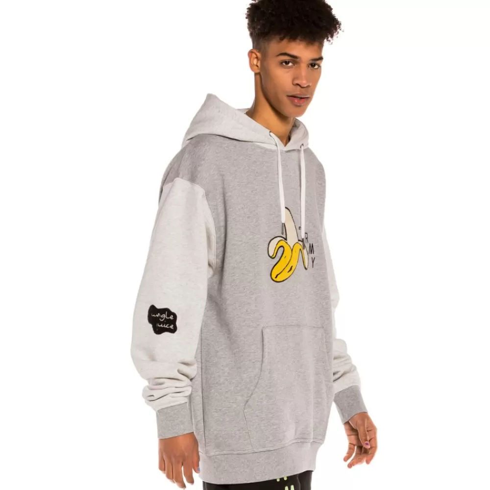 Grimey Sudadera "Jungle Punch Banana" Hoodie - Sport Grey | Spring 22 Shop
