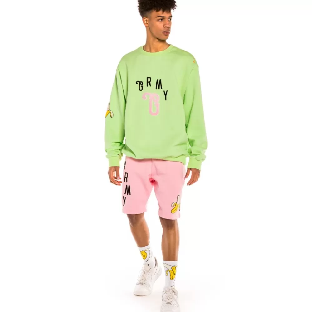 Grimey Sudadera "Jungle Punch" Crewneck - Green | Spring 22 Cheap