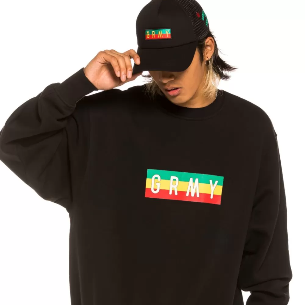 Grimey Sudadera "Les Memories" Crewneck - Black | Winter 21 Online