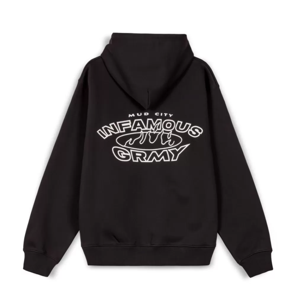 Grimey Sudadera Madrid The Connoisseur Heavyweight - Black | Fw23 Cheap
