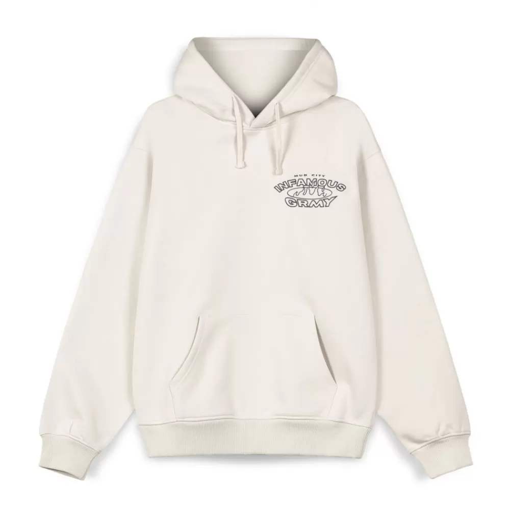 Grimey Sudadera Madrid The Connoisseur Heavyweight - White | Fw23 Store