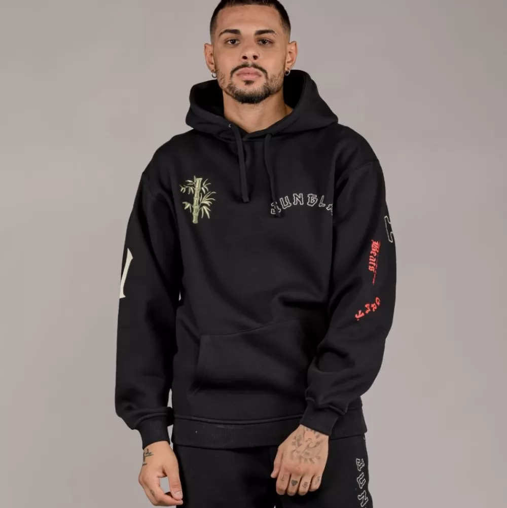 Grimey Sudadera "Pasion Gamberra (Gp X Grmy)" Hoodie - Black | Fall 22 Shop