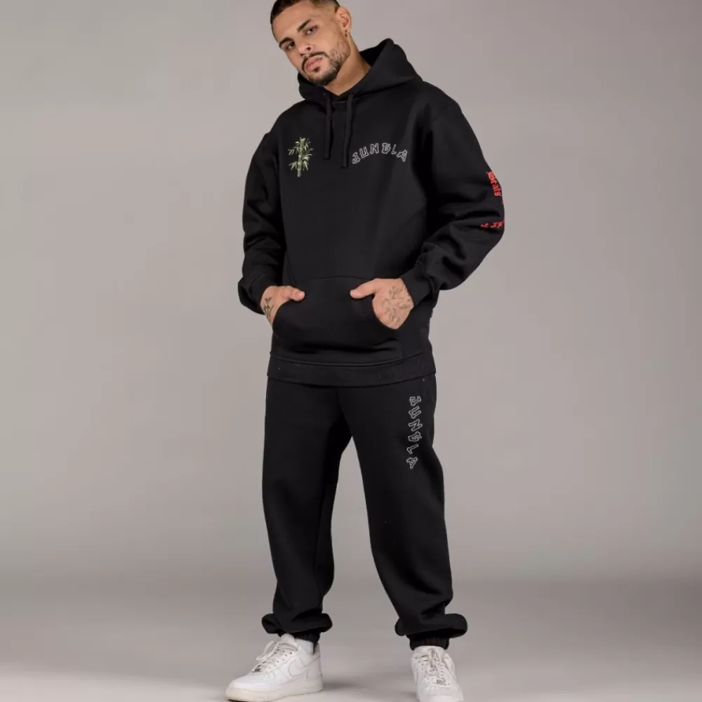 Grimey Sudadera "Pasion Gamberra (Gp X Grmy)" Hoodie - Black | Fall 22 Shop