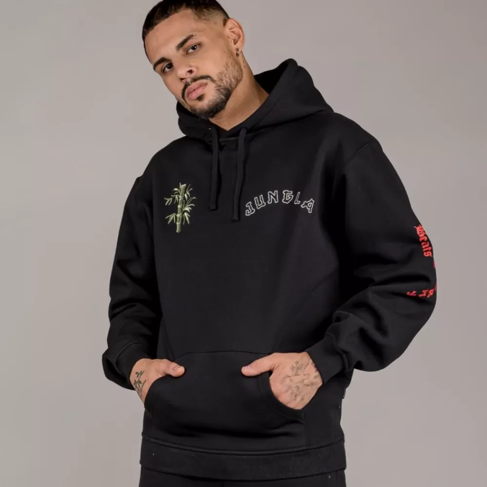 Grimey Sudadera "Pasion Gamberra (Gp X Grmy)" Hoodie - Black | Fall 22 Shop