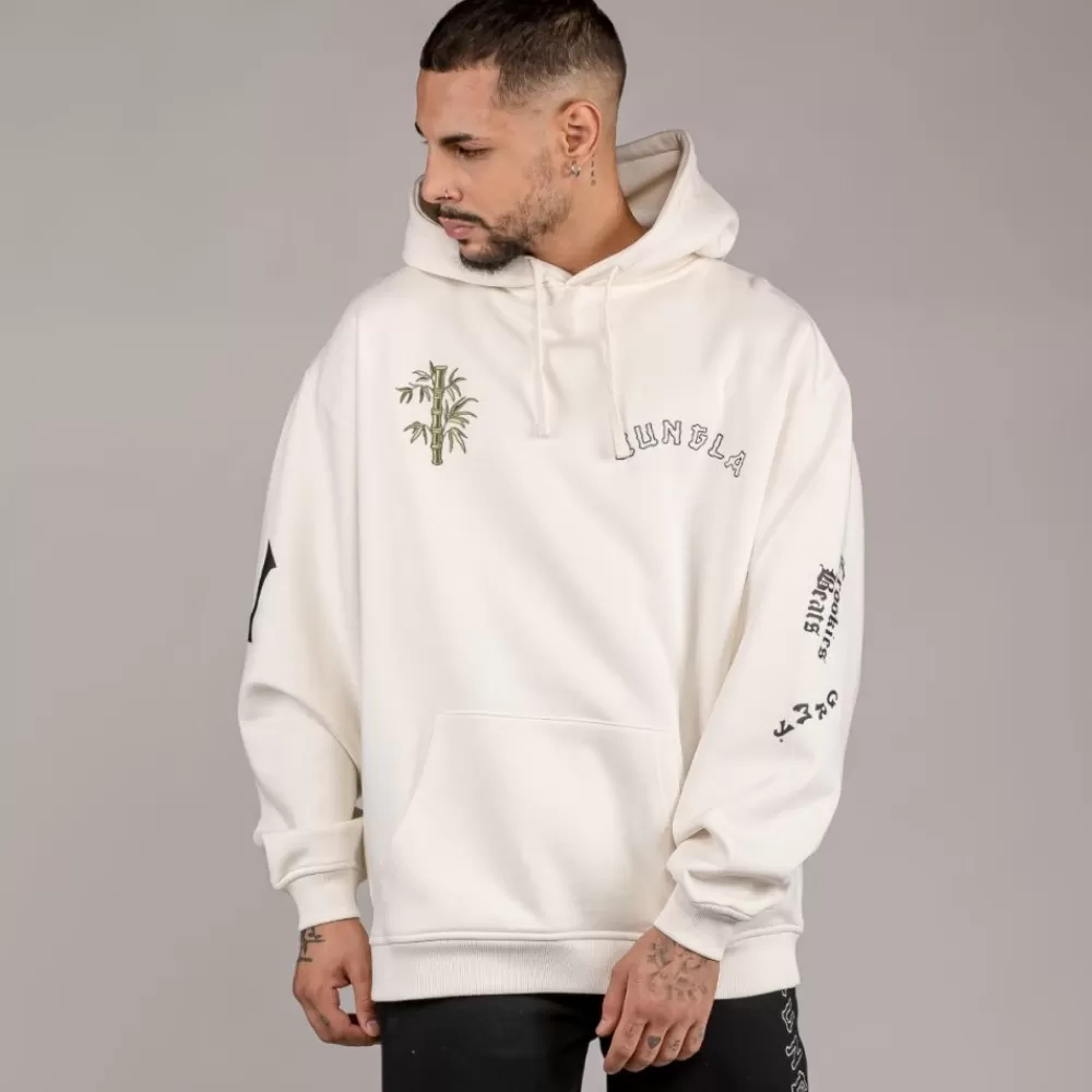 Grimey Sudadera "Pasion Gamberra (Gp X Grmy)" Hoodie - White | Fall 22 Cheap