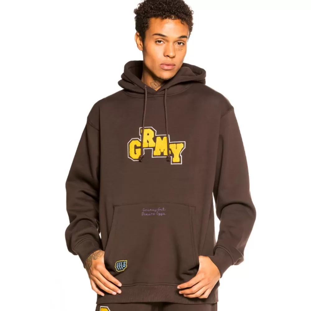 Grimey Sudadera "Singgang Junction" Hoodie - Brown | Fall 21 Best Sale