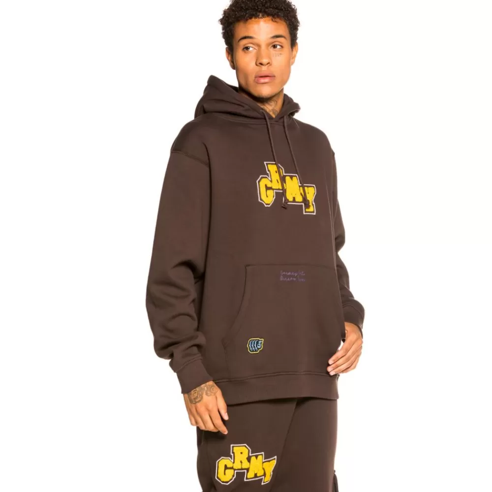 Grimey Sudadera "Singgang Junction" Hoodie - Brown | Fall 21 Best Sale