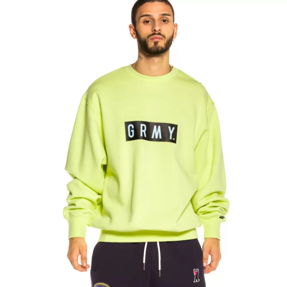 Grimey Sudadera Steez Crewneck Fw20 Mint Outlet