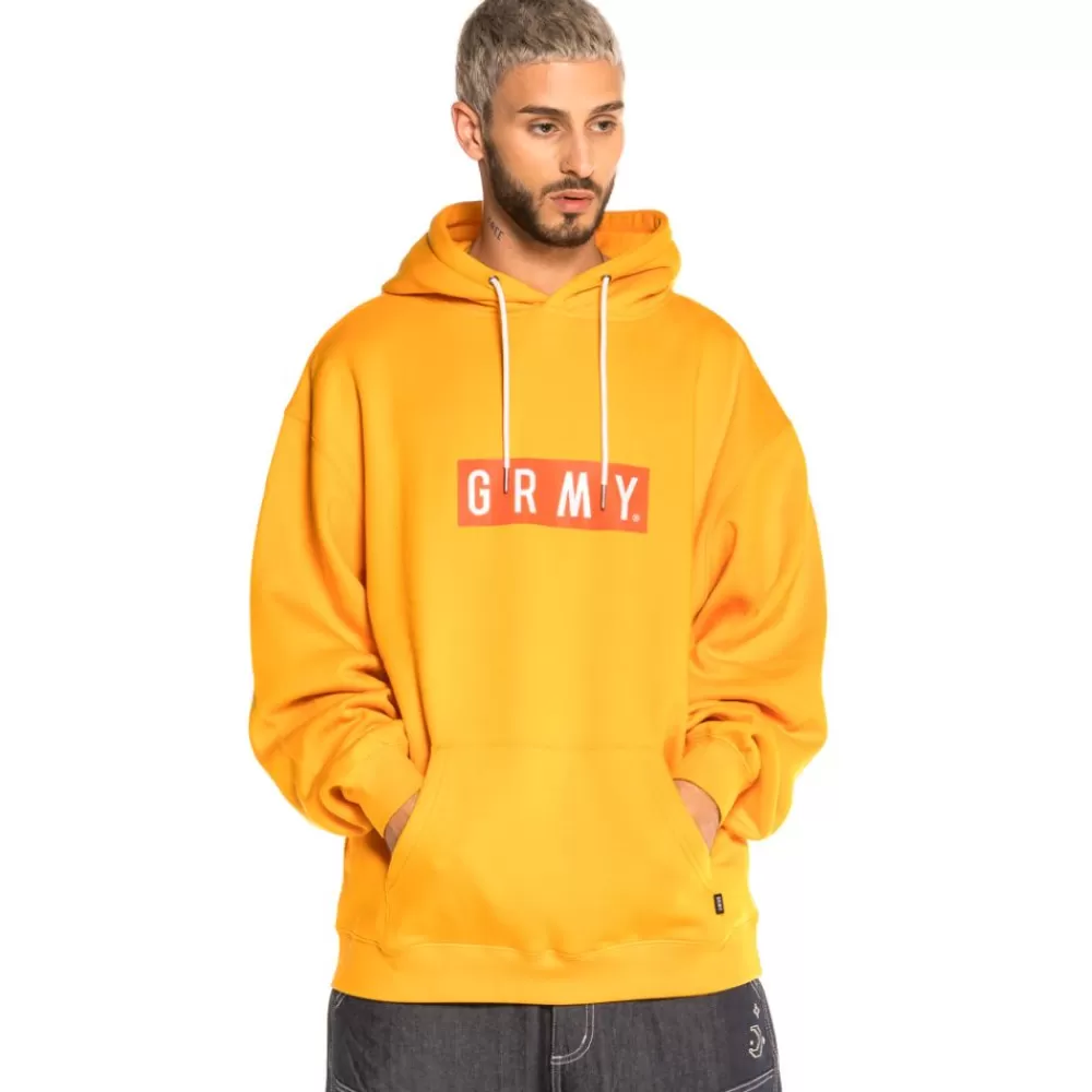 Grimey Sudadera Steez Hoodie Fw20 Orange Discount