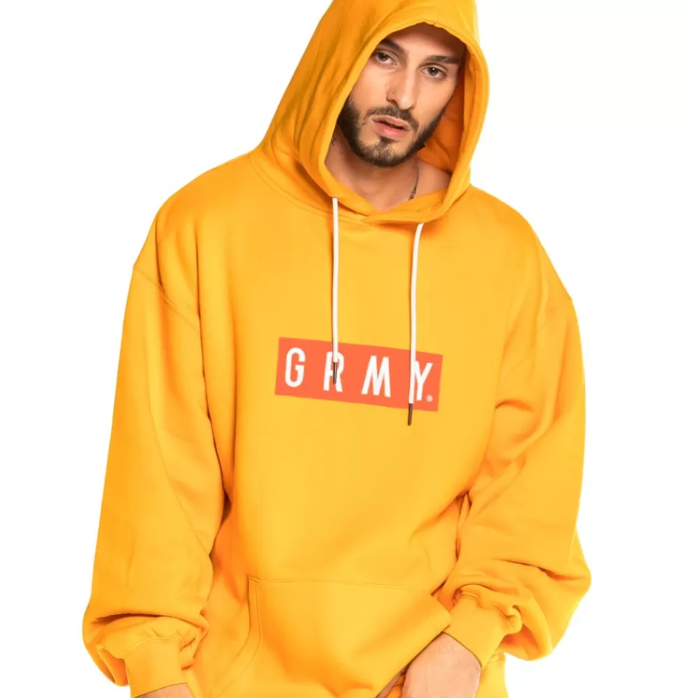Grimey Sudadera Steez Hoodie Fw20 Orange Discount