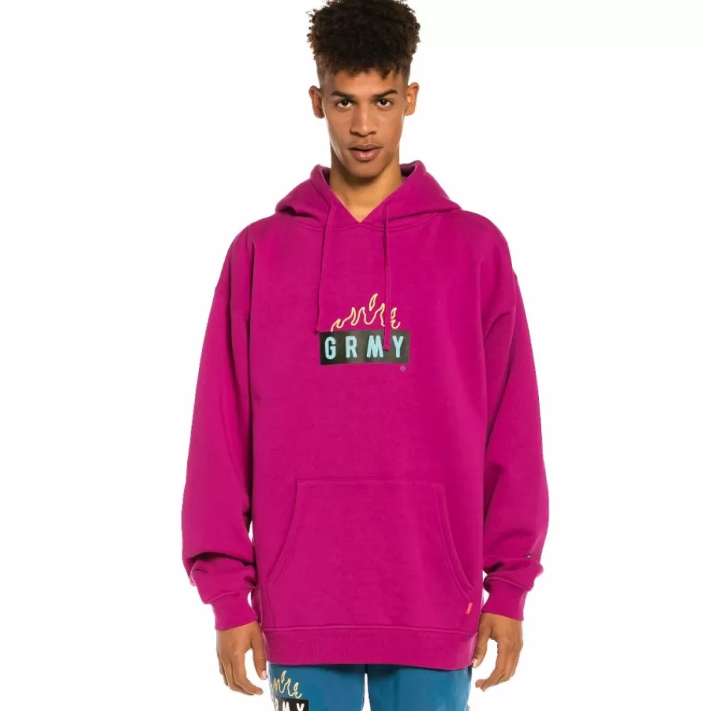 Grimey Sudadera "Trespass" Hoodie - Fuchsia | Summer 22 Shop