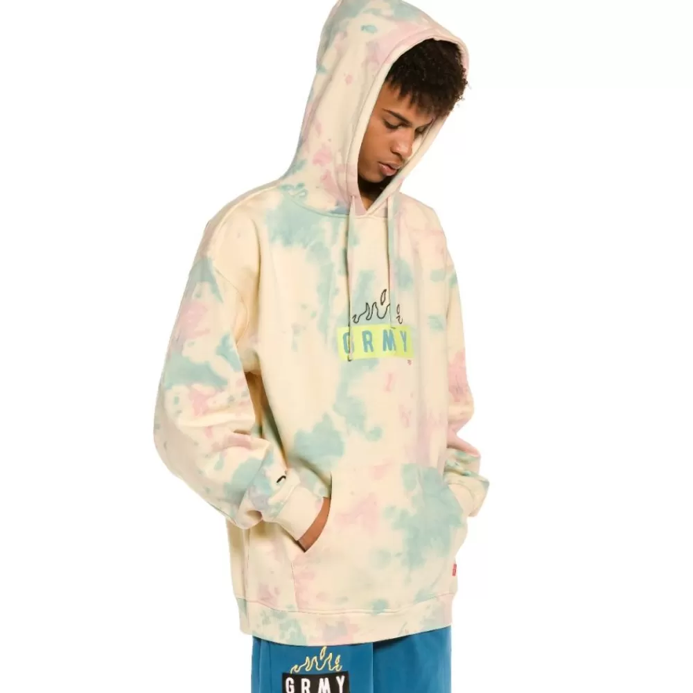Grimey Sudadera "Trespass" Hoodie - Tie Dye | Summer 22 Clearance