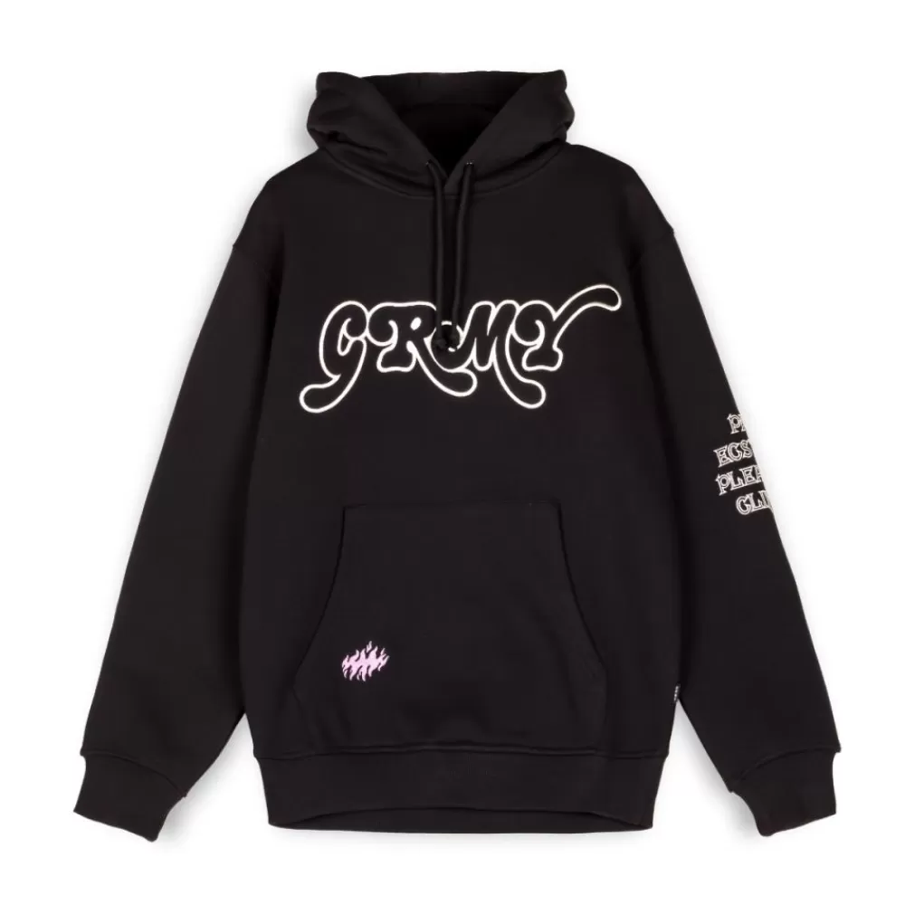 Grimey Sudadera "Westbound Grmy" Hoodie - Black | Fall 22 Outlet