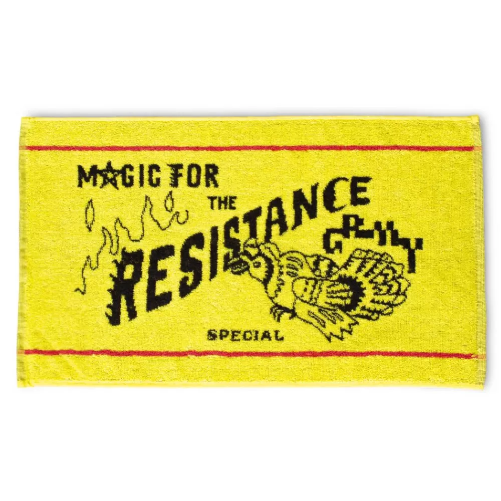 Grimey Toalla Liveution Beer Towel - Yellow | Spring 21 Online