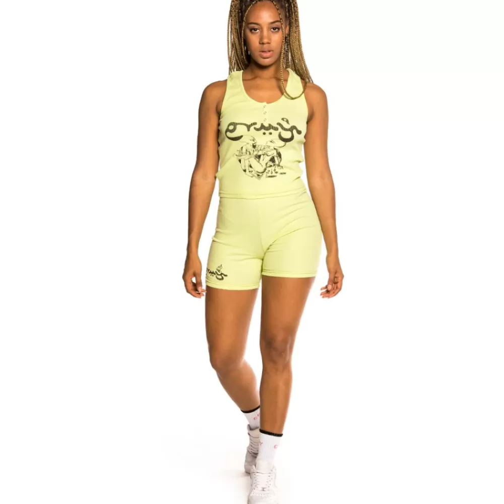 Grimey Top De Chica "Hope Unseen" - Green | Summer 21 Online