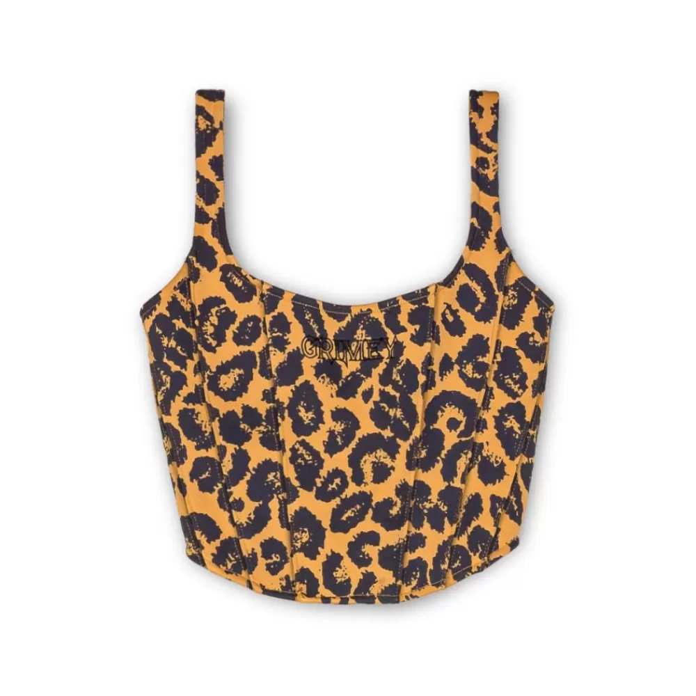 Grimey Top "Westbound Girl Tank Top" - Leopard | Fall 22 Sale