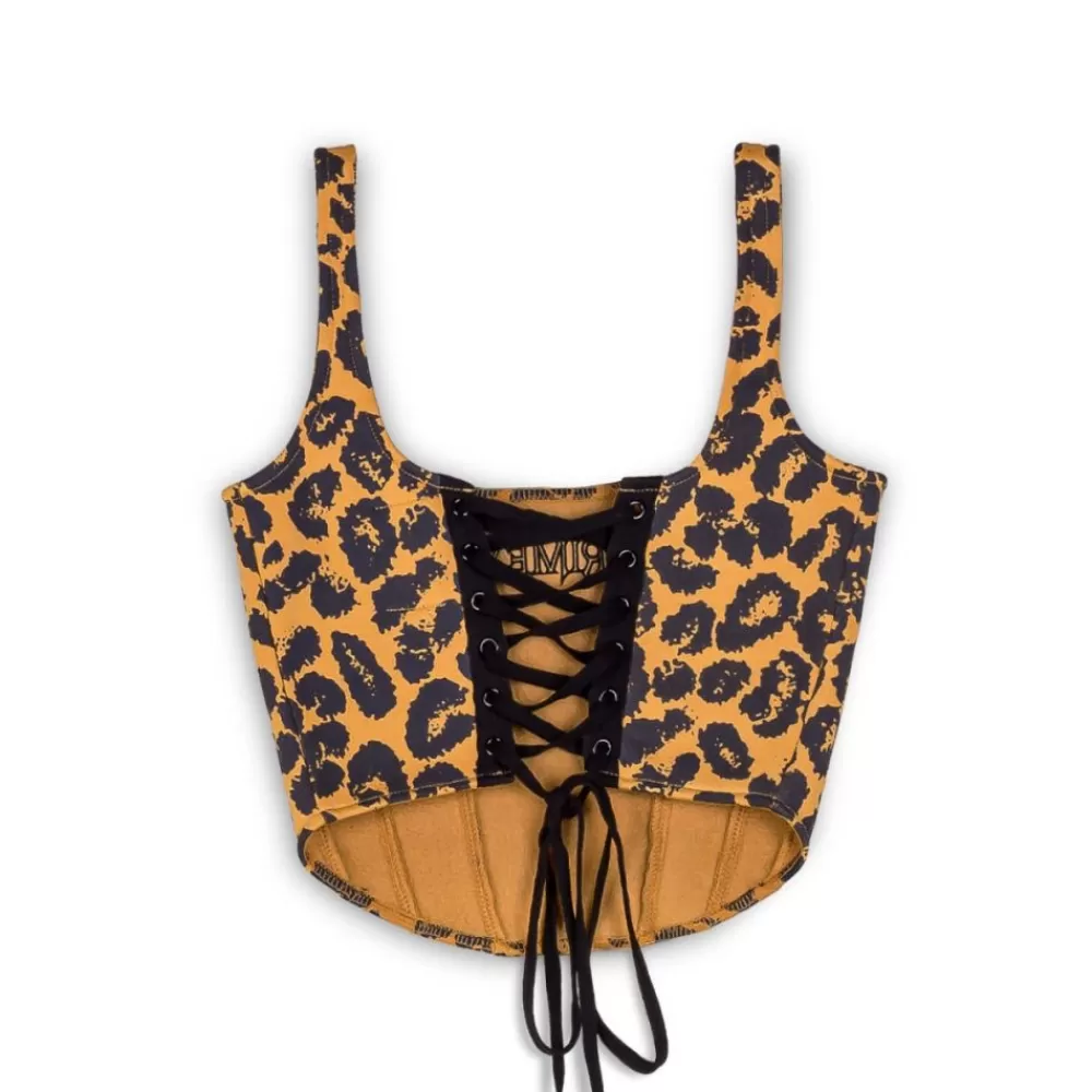 Grimey Top "Westbound Girl Tank Top" - Leopard | Fall 22 Sale