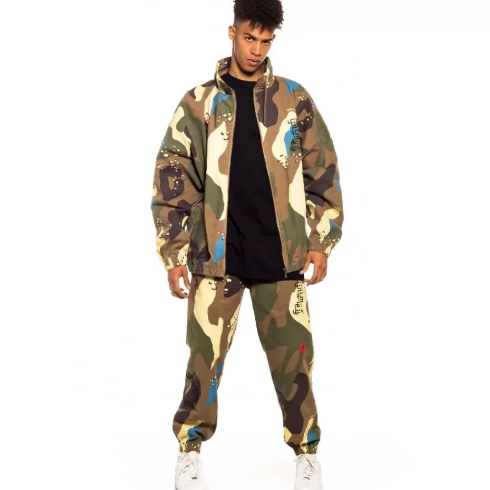 Grimey Track Jacket Glorified - Camo | Spring 22 New