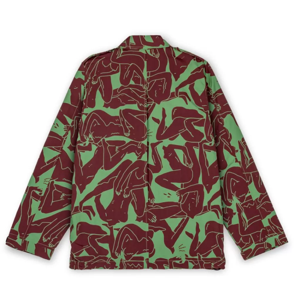 Grimey Track Jacket "Lust Mantra" - Green | Fall 22 New