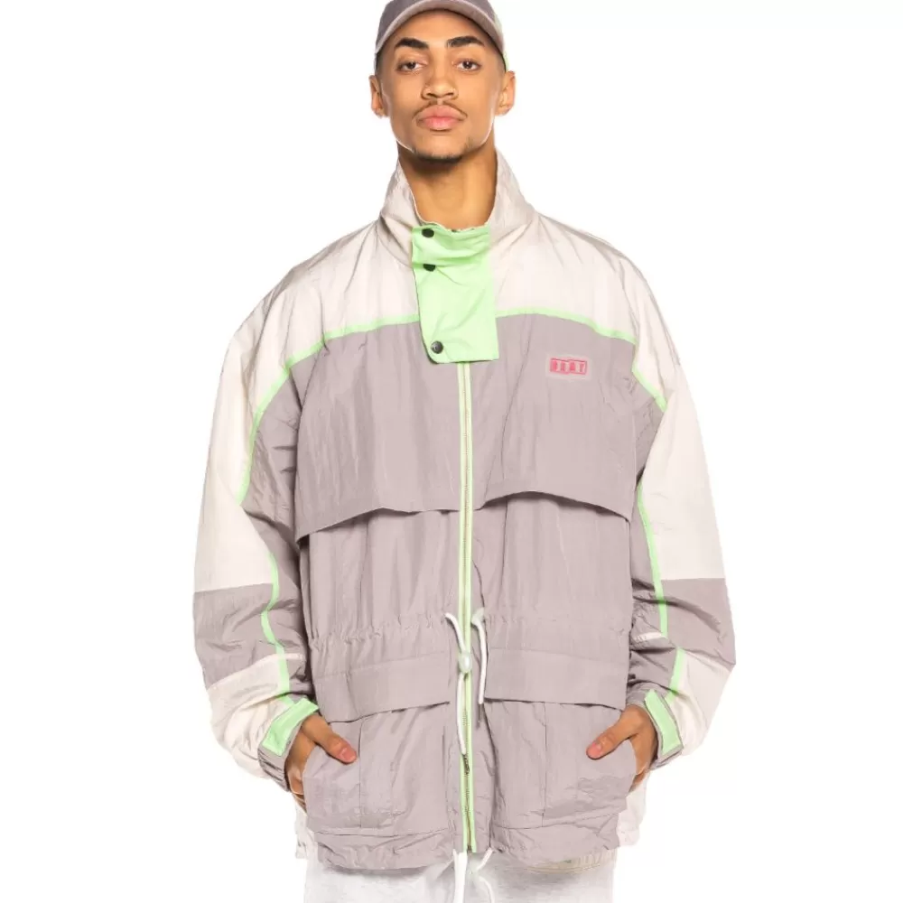 Grimey Track Jacket Rope A Dope Ss20 Grey New