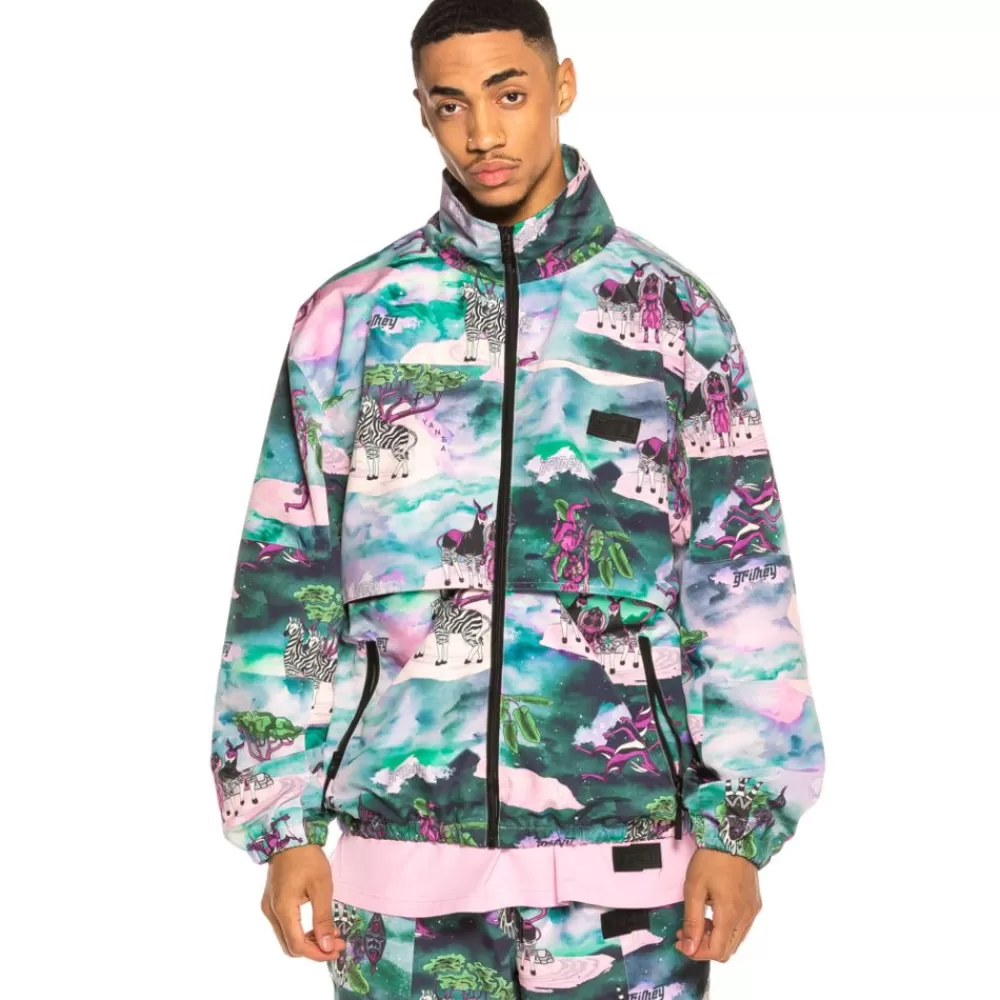 Grimey Track Jacket Yanga Ss20 Multicolor Hot