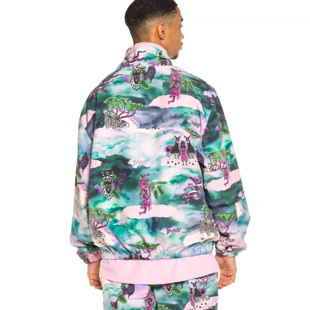 Grimey Track Jacket Yanga Ss20 Multicolor Hot