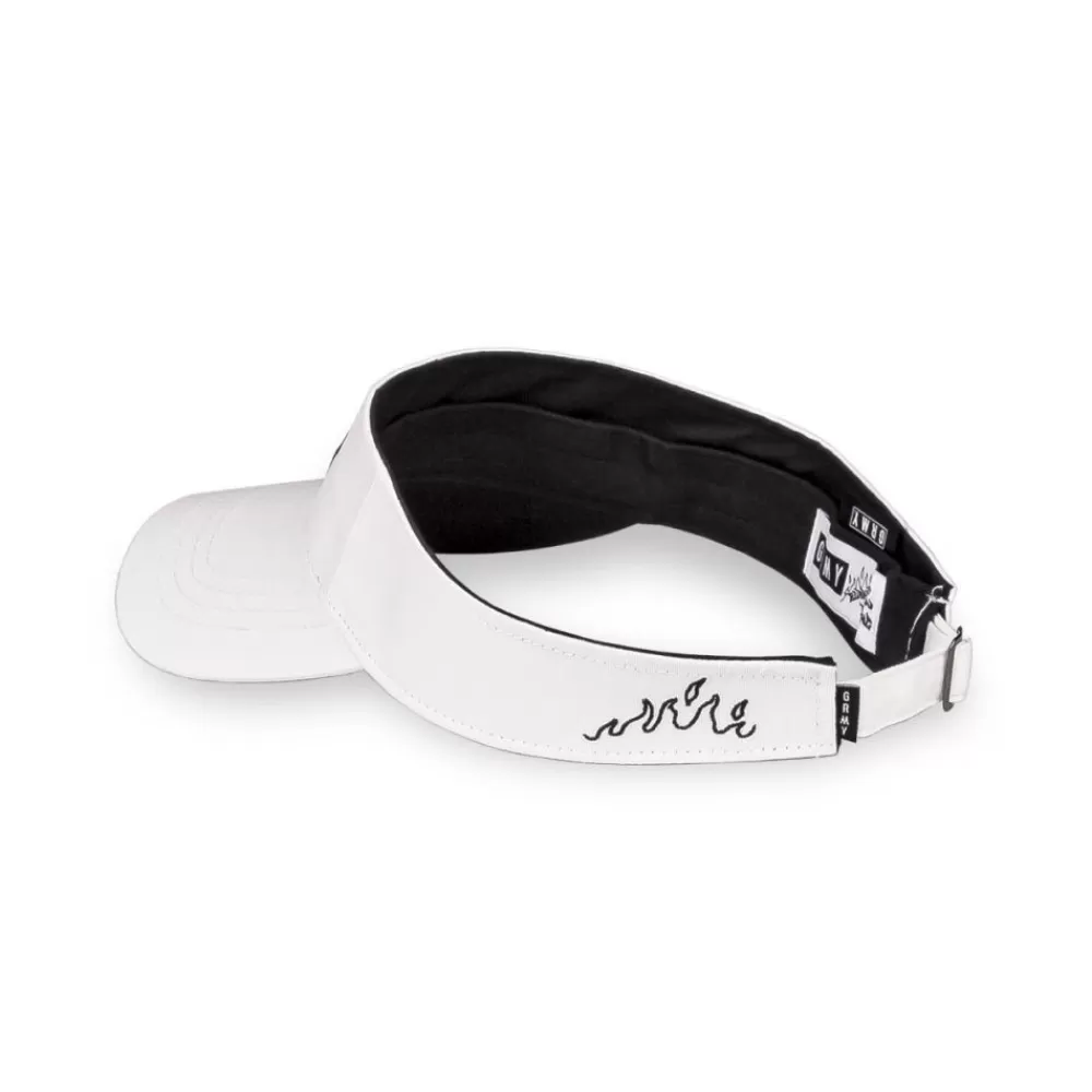 Grimey Visera Cloven Tongues - White | Summer 23 Fashion